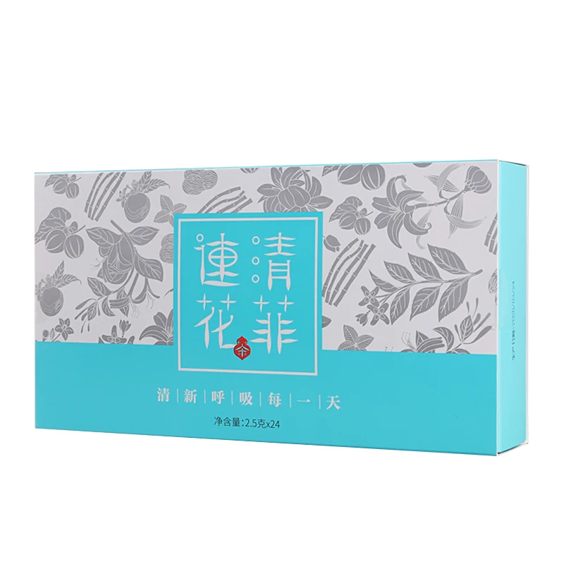 Yiling Lianhua Qingfei Tea Clears lungs throat soothes bowels lose weight slimming teabag