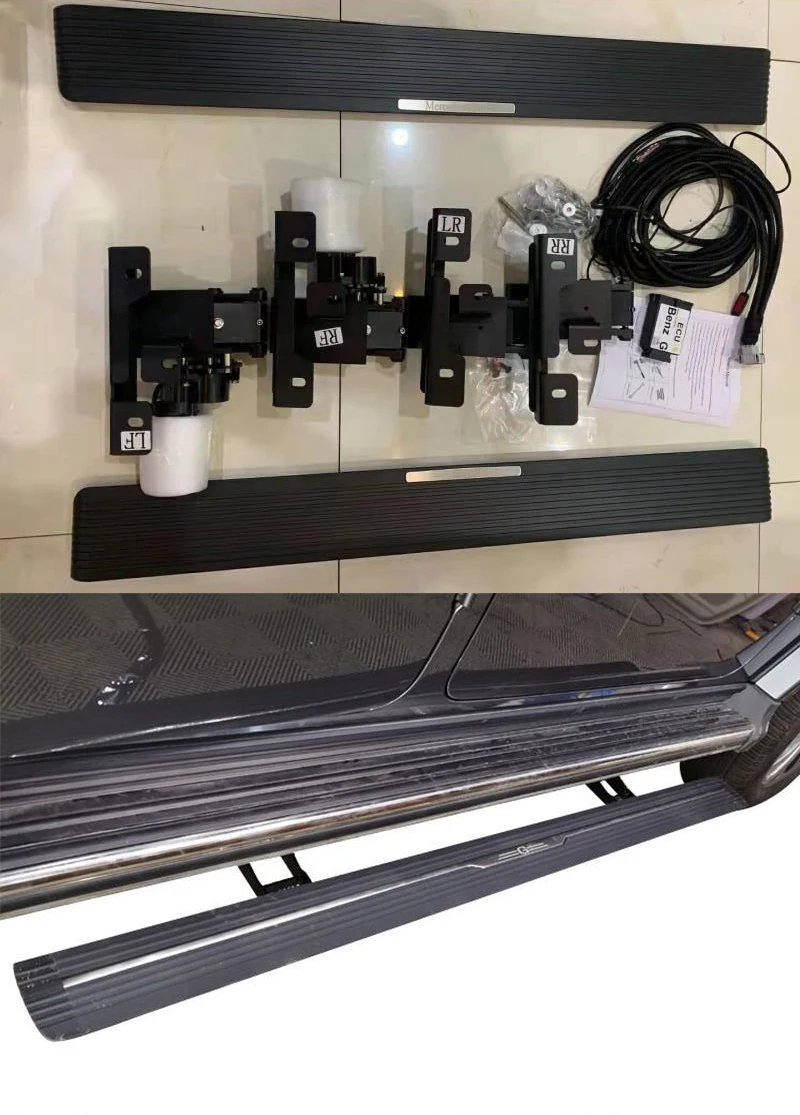 Side Step Electric Running Board Auto Scaling LED High Quality Aluminum Alloy for Mercedes-benz Vito BMW Electric Side Pedal
