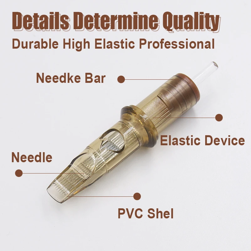 XJ 20pcs 0.3mm 0.35mm Microshading Microblading Tattoo Cartridge Needle Cartuchos De Tatuaje 316 Tattoo Needles Cardridges
