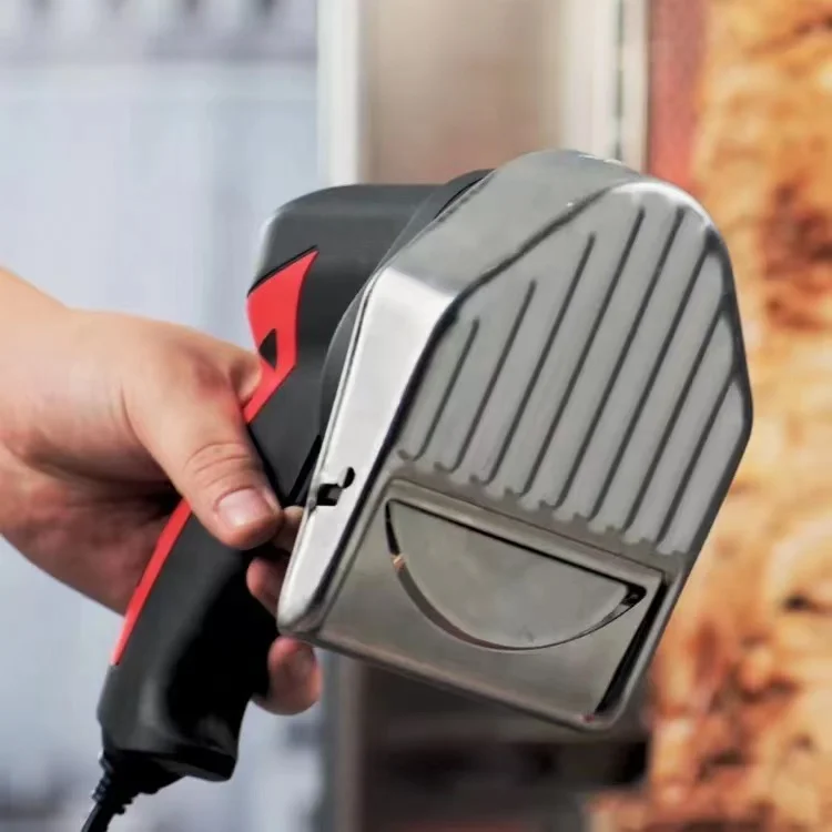 Commercial Electric Shawarma Meat Cutter Machine Meat Kebab Slicer