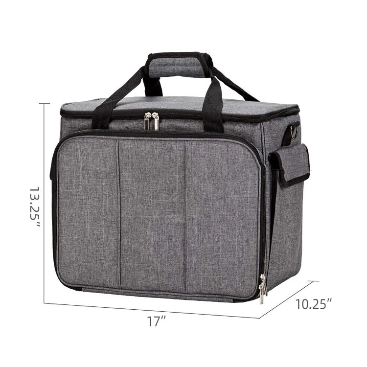 hot selling custom premium universal tote case sewing machine carry bag sewing machine bag