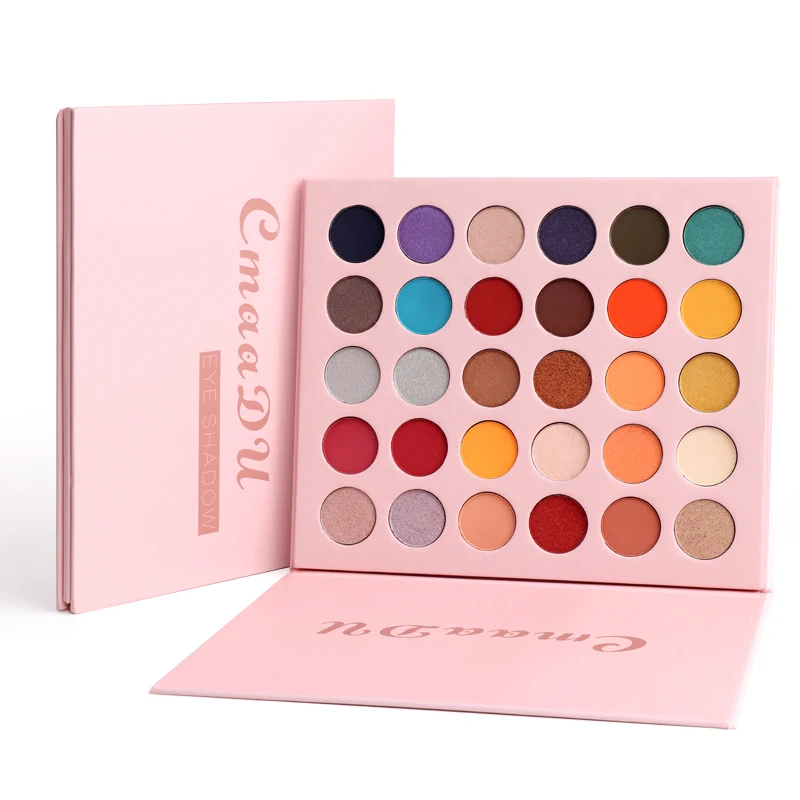 Cmaadu New Makeup Vegan Eyeshadow Water Proof Eye Shadow High Pigmented Long-lasting Eye palette