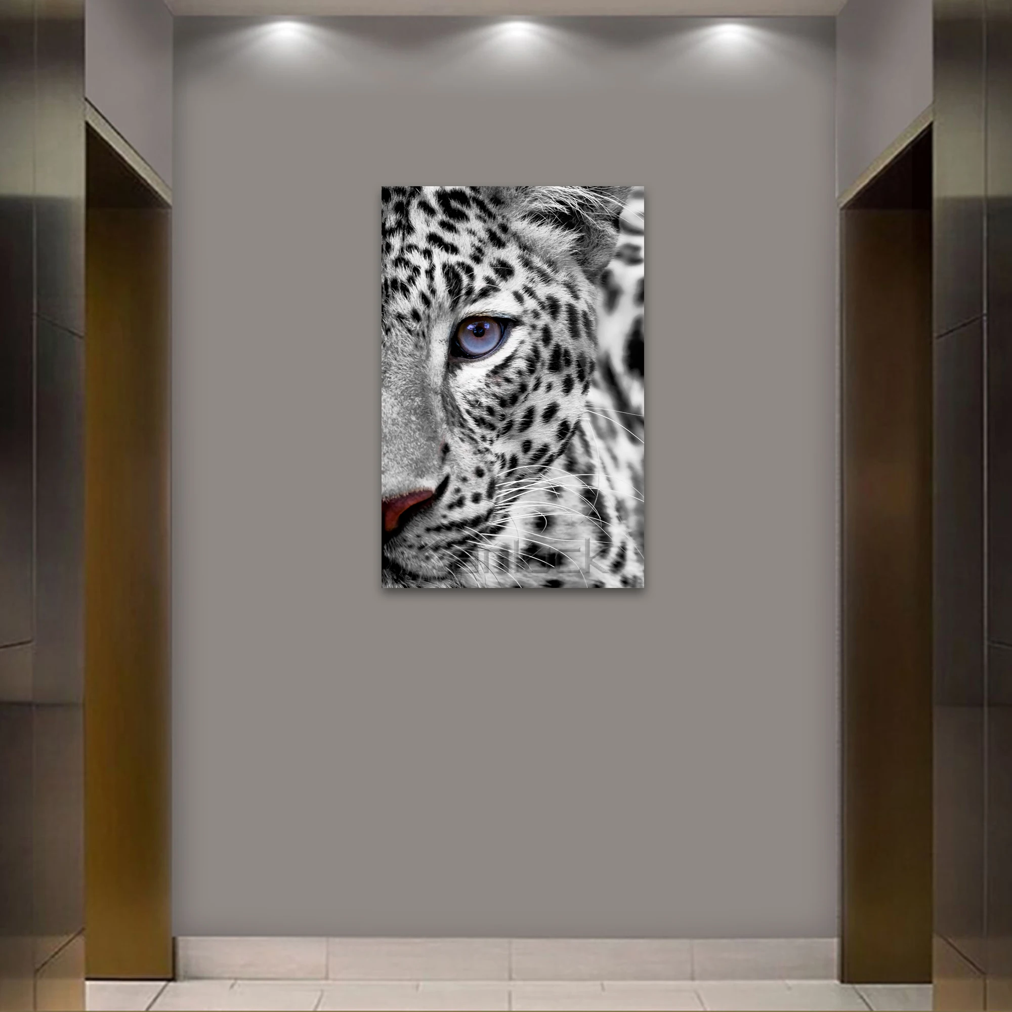 Mystique of the Snow Leopard  Painting  Wall  Art  Print On Canvas Painting Art Hot Selling