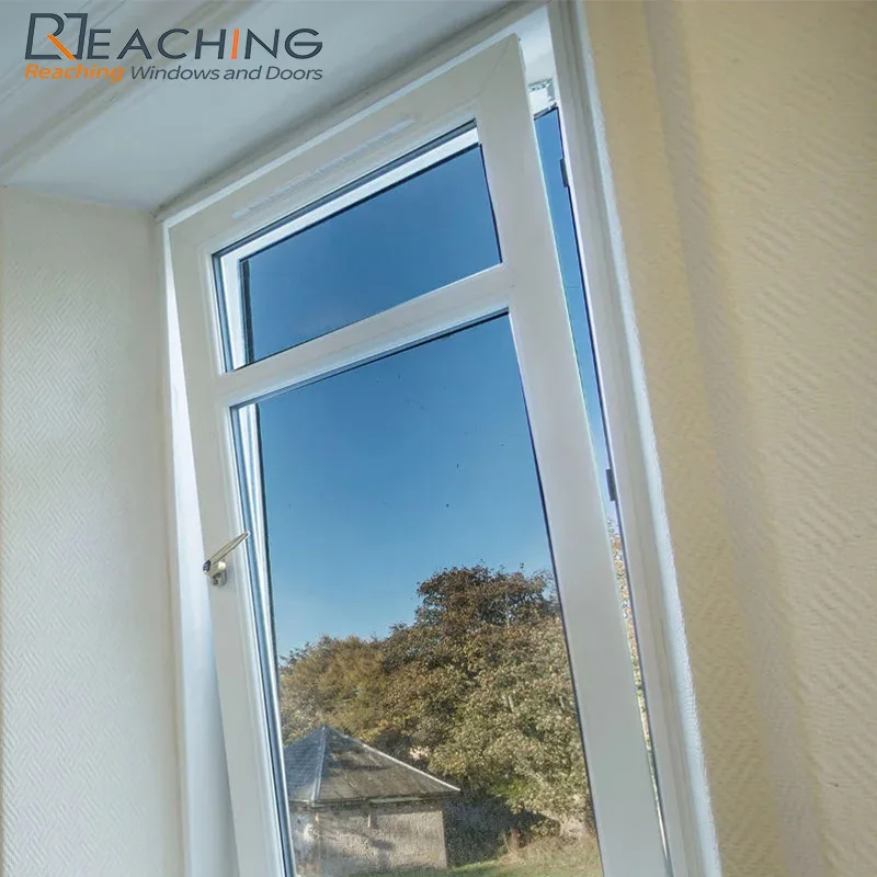 Best Sale American UPVC Tilt And Turn Windows With Double Tempered Clear/Tinted Glass for Villa/Hotel/Office