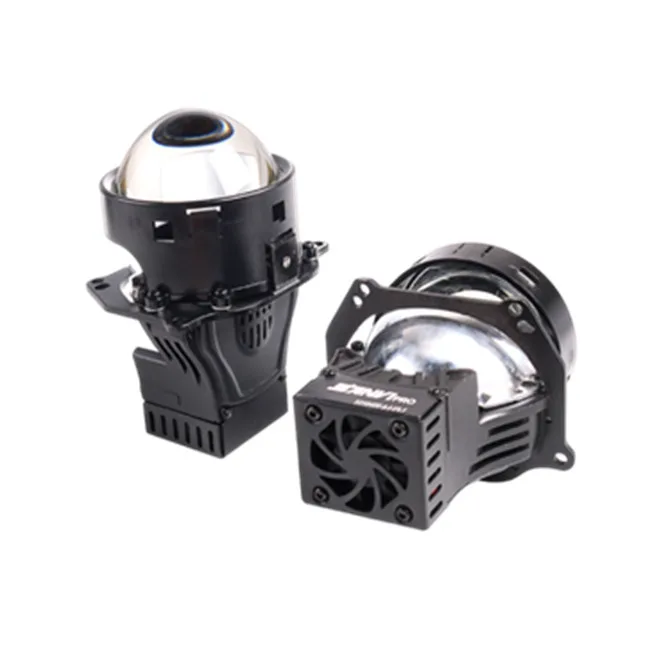 Top Auto parts manufacture spot sales 3 inch 49W 12V 5500K A8 Bi led projector lens motorcycle led headlight bulb led