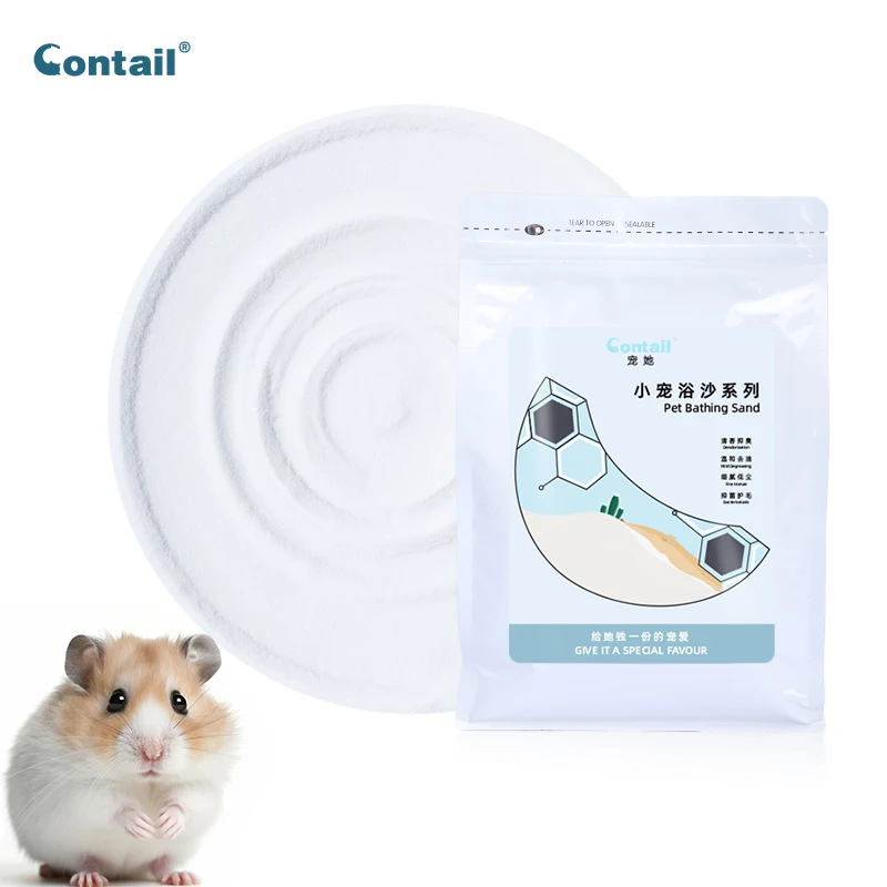 Hamsters Cleaning Products Supplies Hamster Bathing Sand Small Animal Bedding Bath Sand