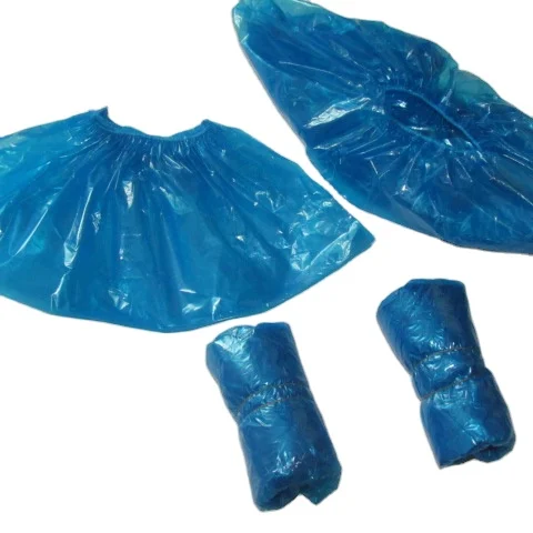 Cheap Foot Waterproof CPE Disposable Plastic Biodegradable Shoe cover