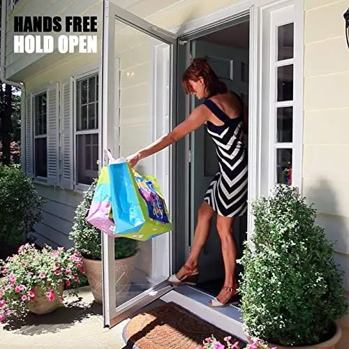 Wholesale Automatic Standard White Self Closing Door Closer Hydraulic Buffer Aluminum Door Closer