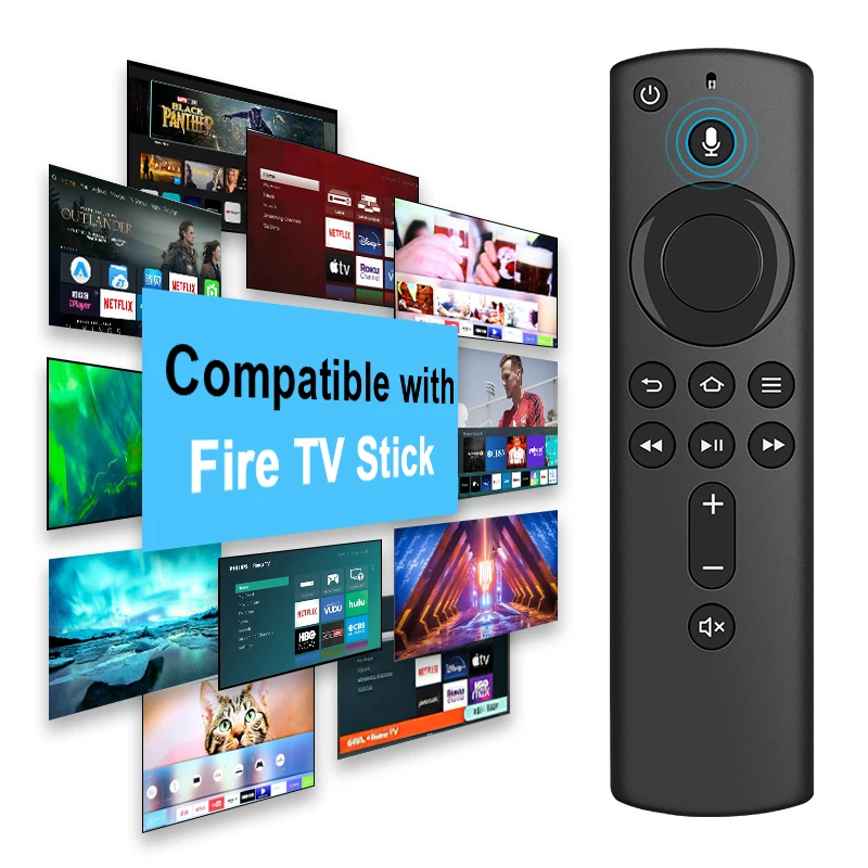 Smart Universal TV Voice Remote Control L5B83H fit for Amazon Fire TV Stick 4K Lite 2nd 3rd 1st Gen Cube Fire Stick controller