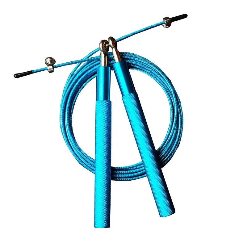 Wholesale Custom Logo High Speed Ball Bearing Crossrope Skipping Jump Rope