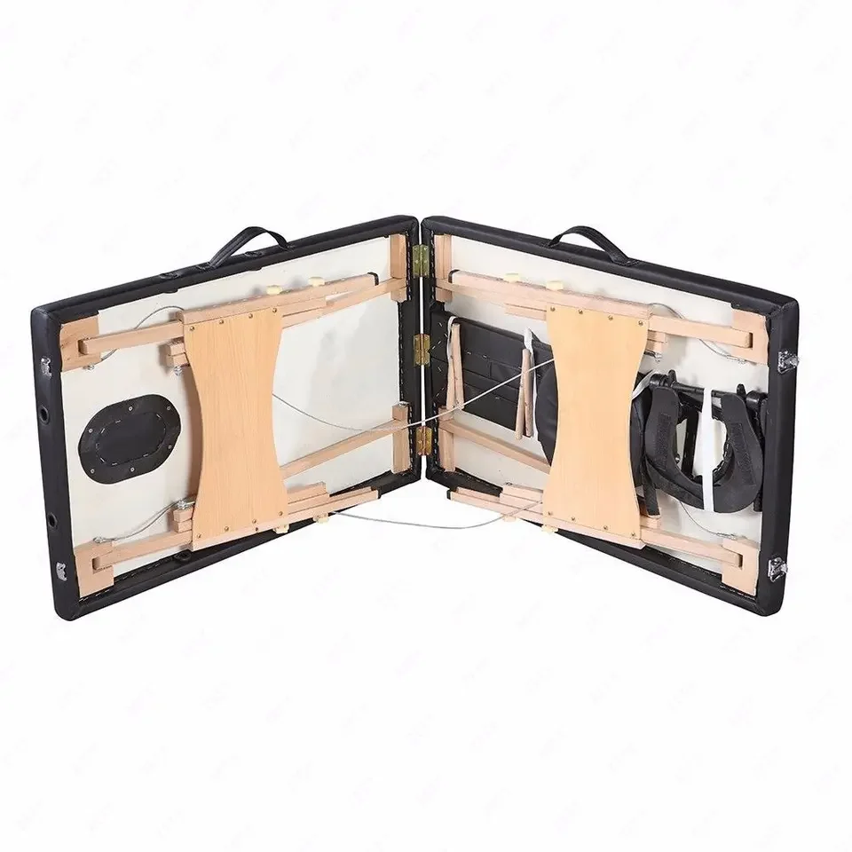 Portable Massage Table Professional Foldable Beauty Spa Tattoo Therapy Couch Bed Salon Furniture Lightweight