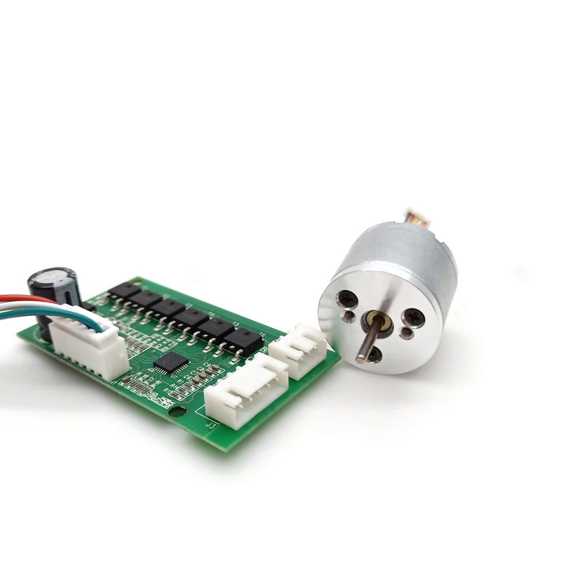 Permanent magnet dc motor 24v bldc dc brushless motor high speed and pwm controller