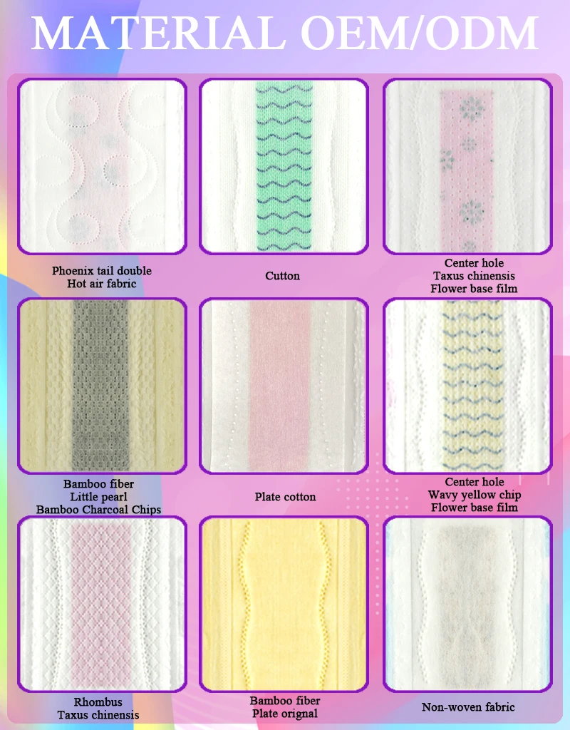 Organic menstrual pads menstrual pads sanitary napkins good quality sanitary pads