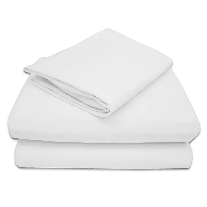 Eco-friendly European flax linen cot size baby bedding natrual linen fabric crib sheet set