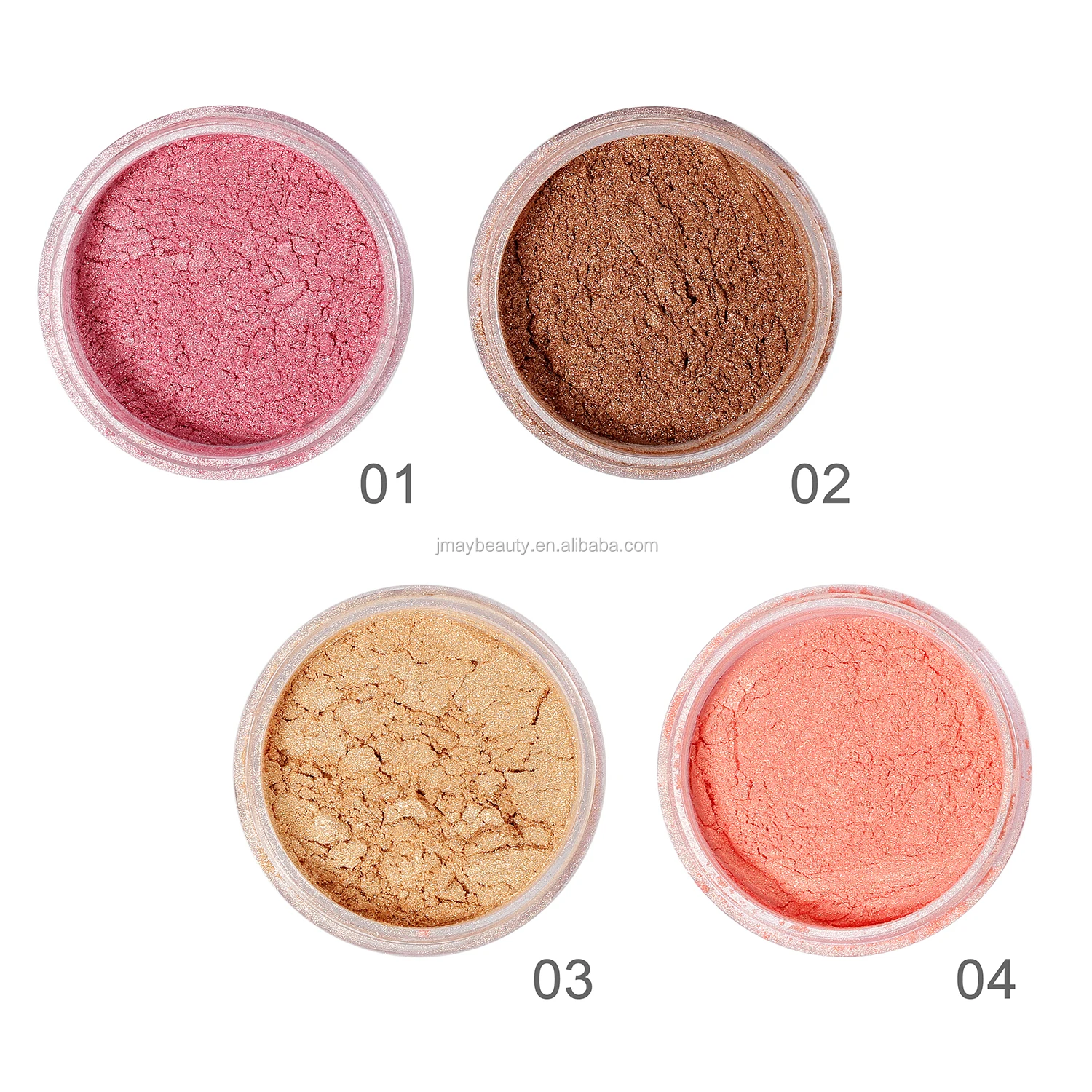 
Diamond Rose gold waterproof shimmer glow bronzer highlighter makeup EyeShadow Loose Powder high Pigment Metallic Illuminator 