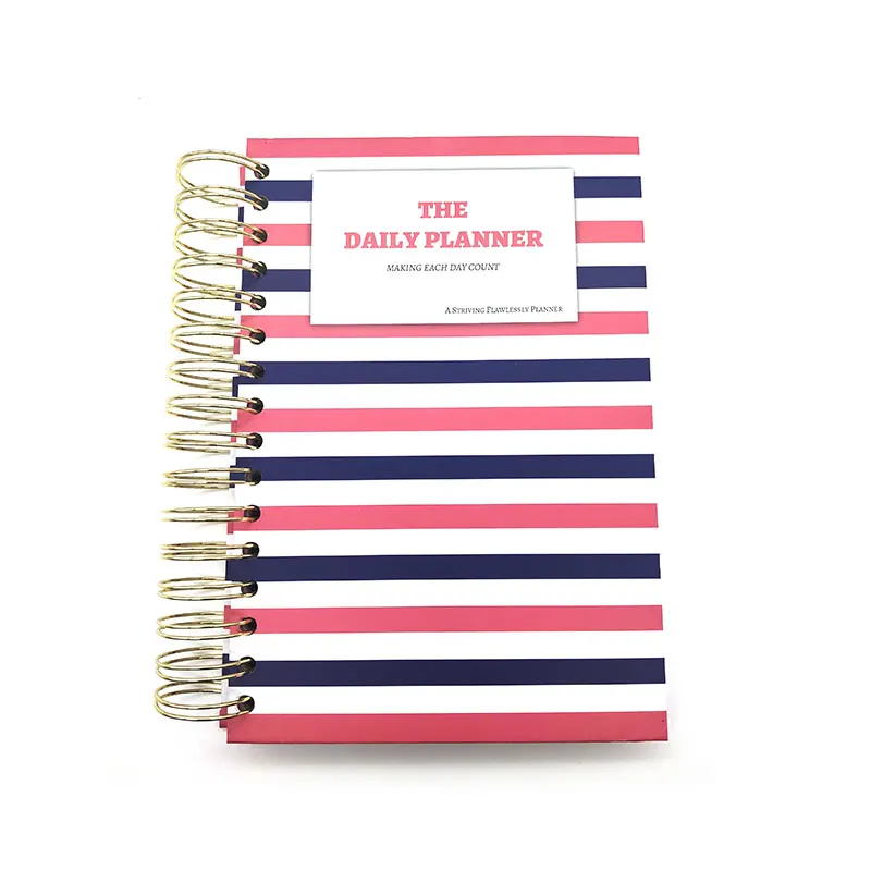 Custom Stationery A5 Spiral 2023 Daily Planner