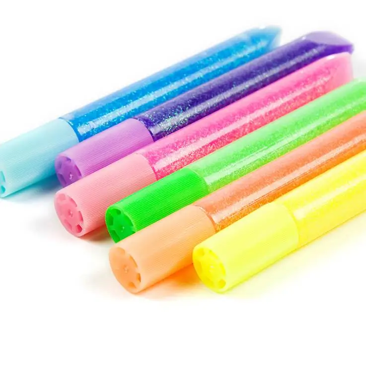 Permanent Fabric Paint With Fluorescent, Glow in the Dark, Glitter, Metallic Colors for Clothing, T-Shirt, Glass