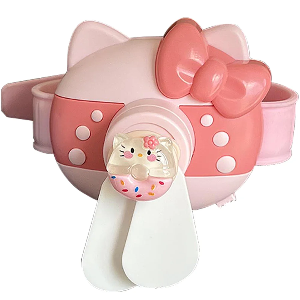 Оптовая продажа, модные часы на заказ, легкий портативный мини-вентилятор в форме кошки, креативный подарок, перезаряжаемый Регулируемый мини-вентилятор с USB-разъемом для C