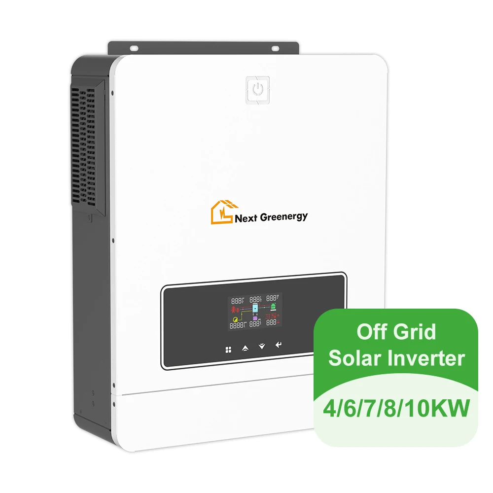 4KW 5KW 6KW 7KW 8KW 10KW High Quality 5000W Solar Inverter Built in MPPT Solar Hybrids Inverter