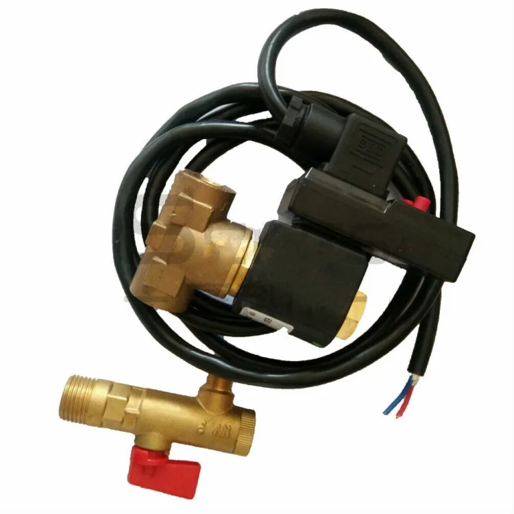 FOR Ingersoll Rand Air-Compressor Drain valve PN 37995891 air compressors spare parts water solenoid valve