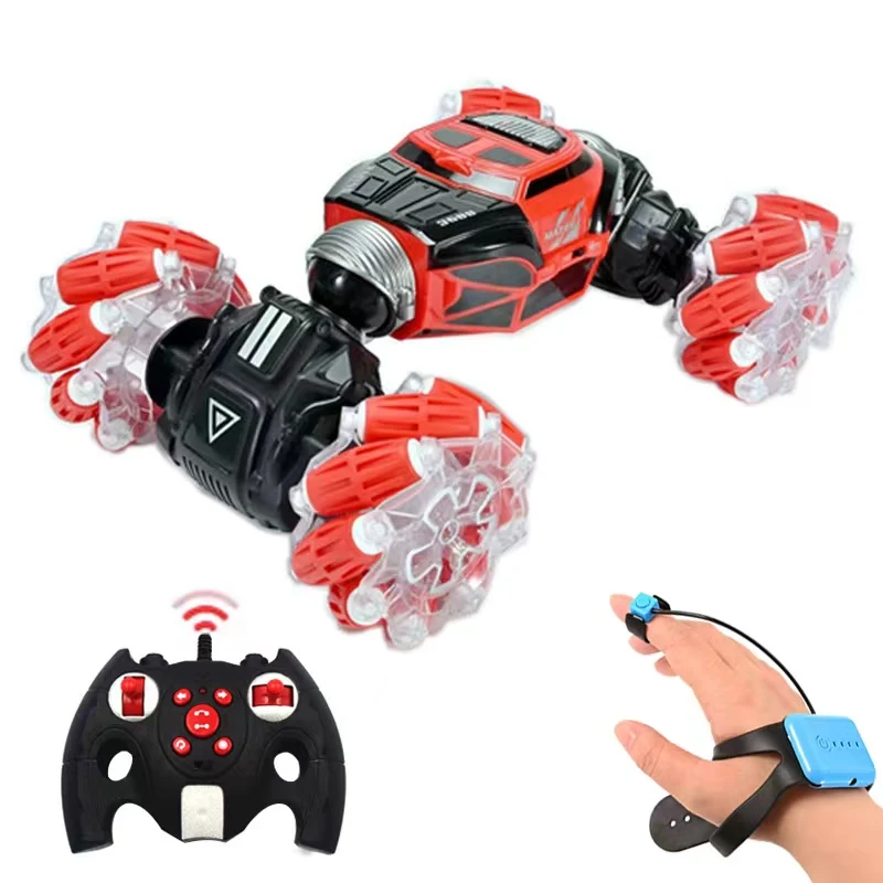 Double Side Remote Control Drift Twisting Rc Stunt Car 4WD speed car Watch Control Hand Gesture  Rc Car Radio Control Toys