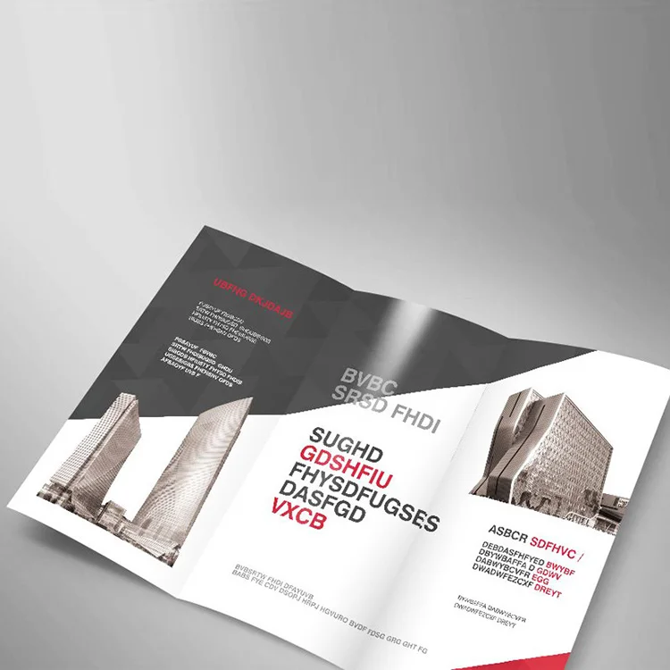 cheap custom brochure printing booklet magazine printing brochure