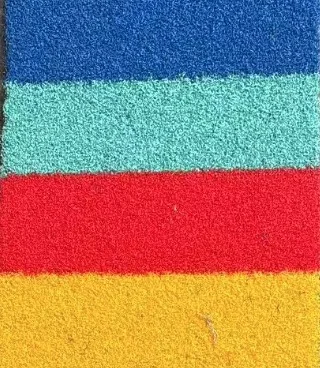 New design knee protection shock padded absorbing artificial grass astro turf for gym sports fitness flooring