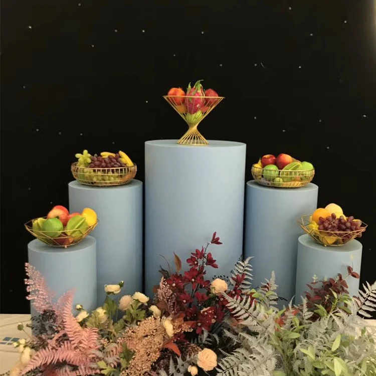 
White Round Column Cake Pillar Acrylic Wedding Event Paty Decoration For Sale 