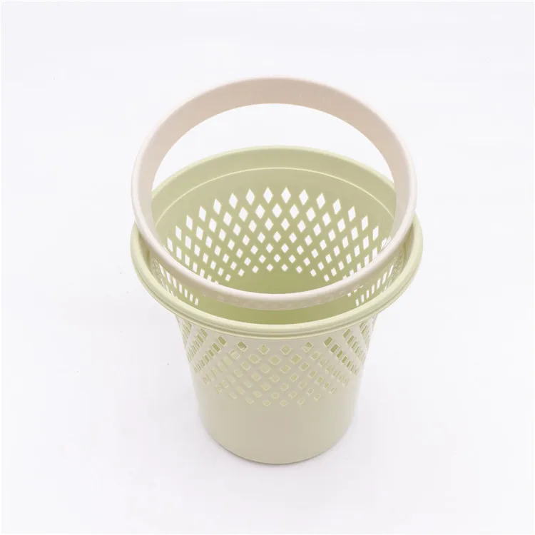 
LJT-0528/0529 AOY pp round household home/ hotel room dustbin basket+wholesale office plastic dustbin 