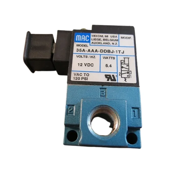 Heavy Duty 2023 Solenoid Metal Fittings for HartFiel Automation 35-AAA-DDBJ-1TJ Solenoid Air Safety Coke Solenoid for ABS