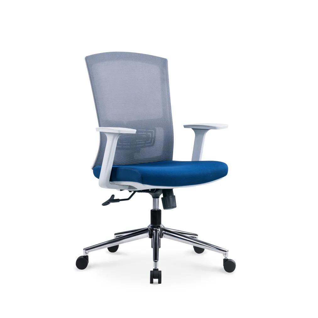 Cheap price modern fabric mesh swivel chair high back headrest office chair