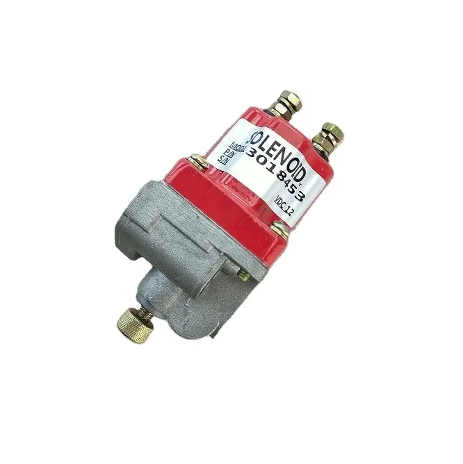 K19 QSK19 K19 QSK19G K38 KTA38 K6 K50 G50 QSK50 PT pump shut-off solenoid valve 12V 3018453 for Cummins CCEC engine parts