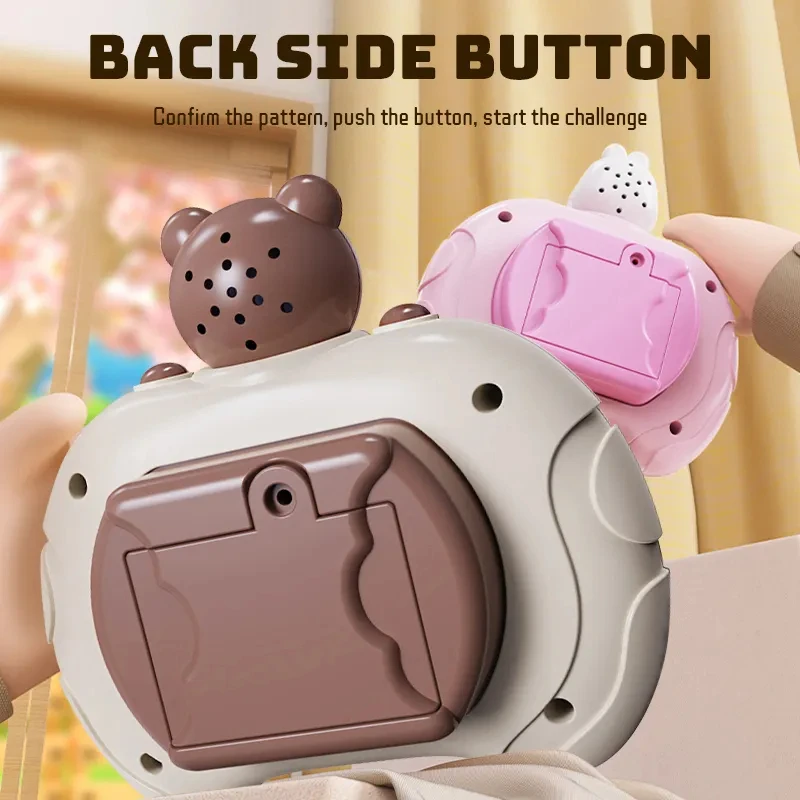 Speed Push Game Toys Memory Exercise Gaming Console Toys Playing Squeezing Speed Pass Machine For Parents-Kids Interaction