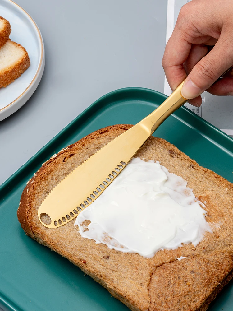 2021 Multi-function Dinner Knife Butter Spreader Knife Stainless Steel Butter Knife