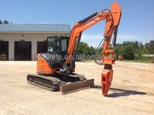 Hydraulic rotating excavator attachment demolition double cylinder metal scrap shear For Excavator