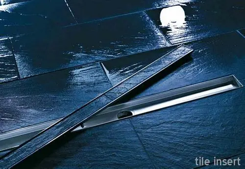 bojin linear shower drain tile insert bathroom siphon floor drain vertical linear drain