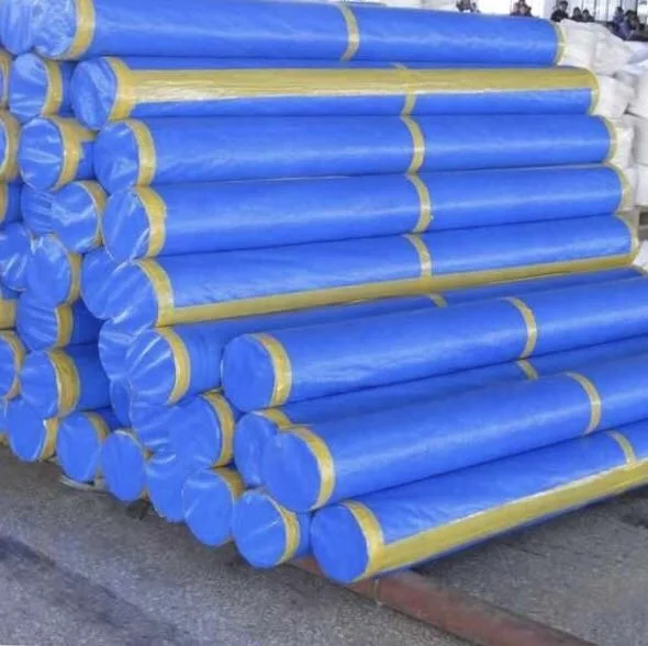 blue tarpaulin in rolls  linyi city china