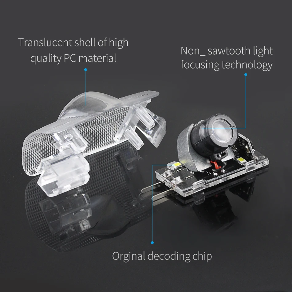 Hot Sale New LED Door Laser Projector Light for Ruizhi Camry Mark X House Lamp Projector Car Modification Accessories