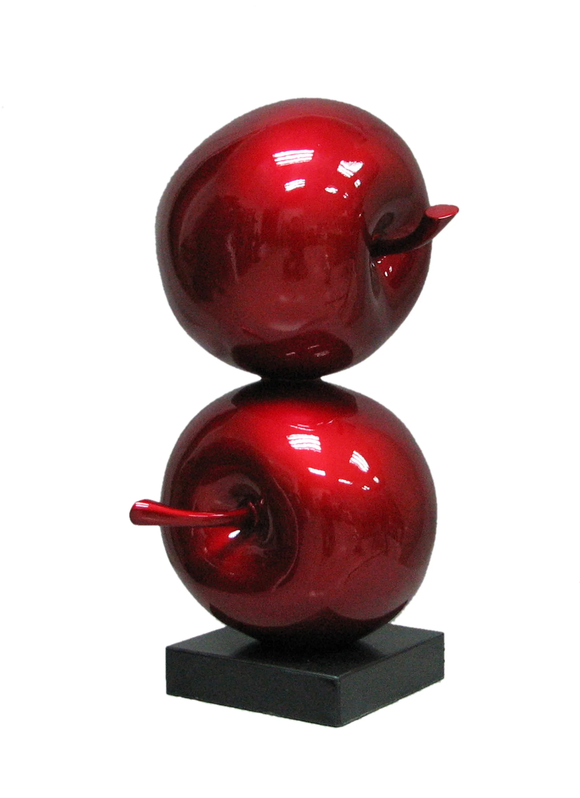 Outdoor Large Fiberglass Fruit Apples Outdoor Statue Large Size Outdoor Sculpture Halloween Thanksgiving Garden decoration