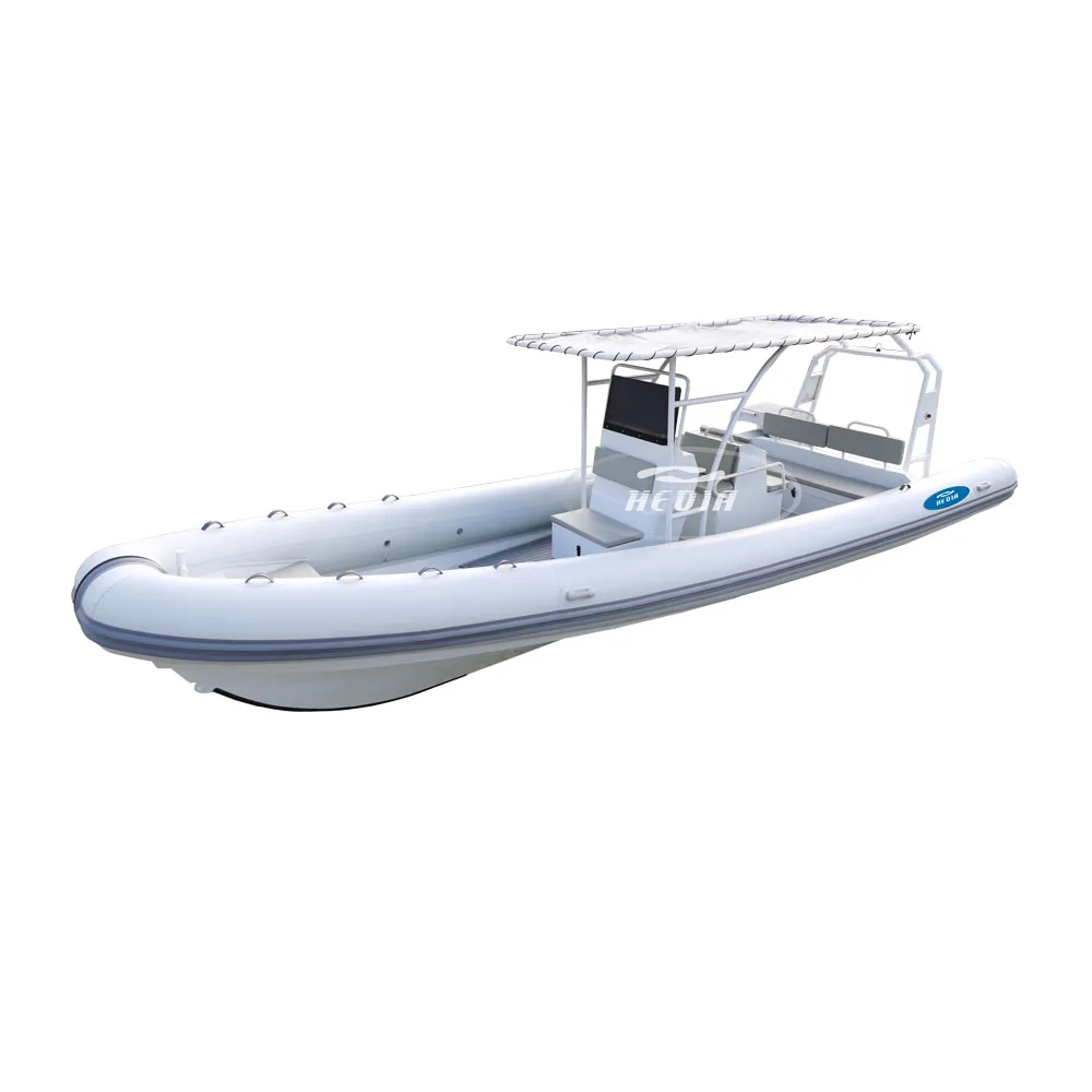 Aluminum RIB860 ORCA Hypalon Inflatable Cabin Rib Scuba Diving Boat