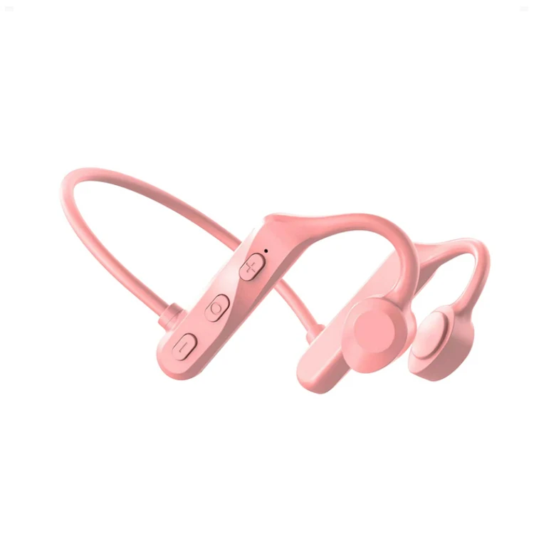 on-ear earphones new tws wireless headphones gt01 sport bone conduction noise reduction led display wireless earphone earbud