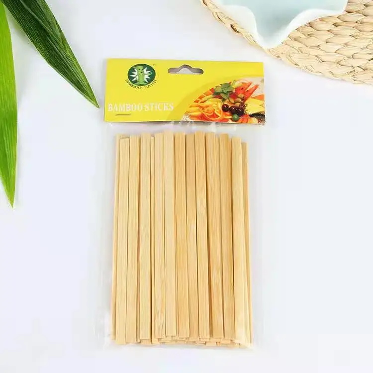 Wholesale Eco-friendly disposable bamboo wax sticks wax spatulas with custom logo