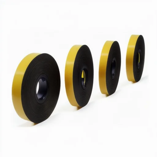 Термоизоляционная пенная лента самоклеящаяся резиновая с сетчатым клеем силиконовая