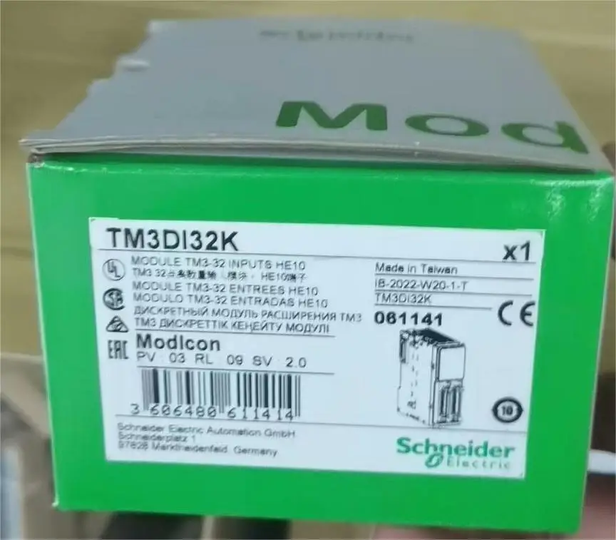 TM3 Series Analog Input Module TM3DI8G 100% Original and New Schneiders PLC In Stock