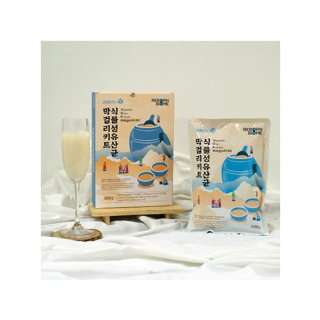 Korean High Quality Popular Korean Alcohol Kit Homebrewing Veauty Lac Vegetable-origin Probiotic Makgeolli Kit