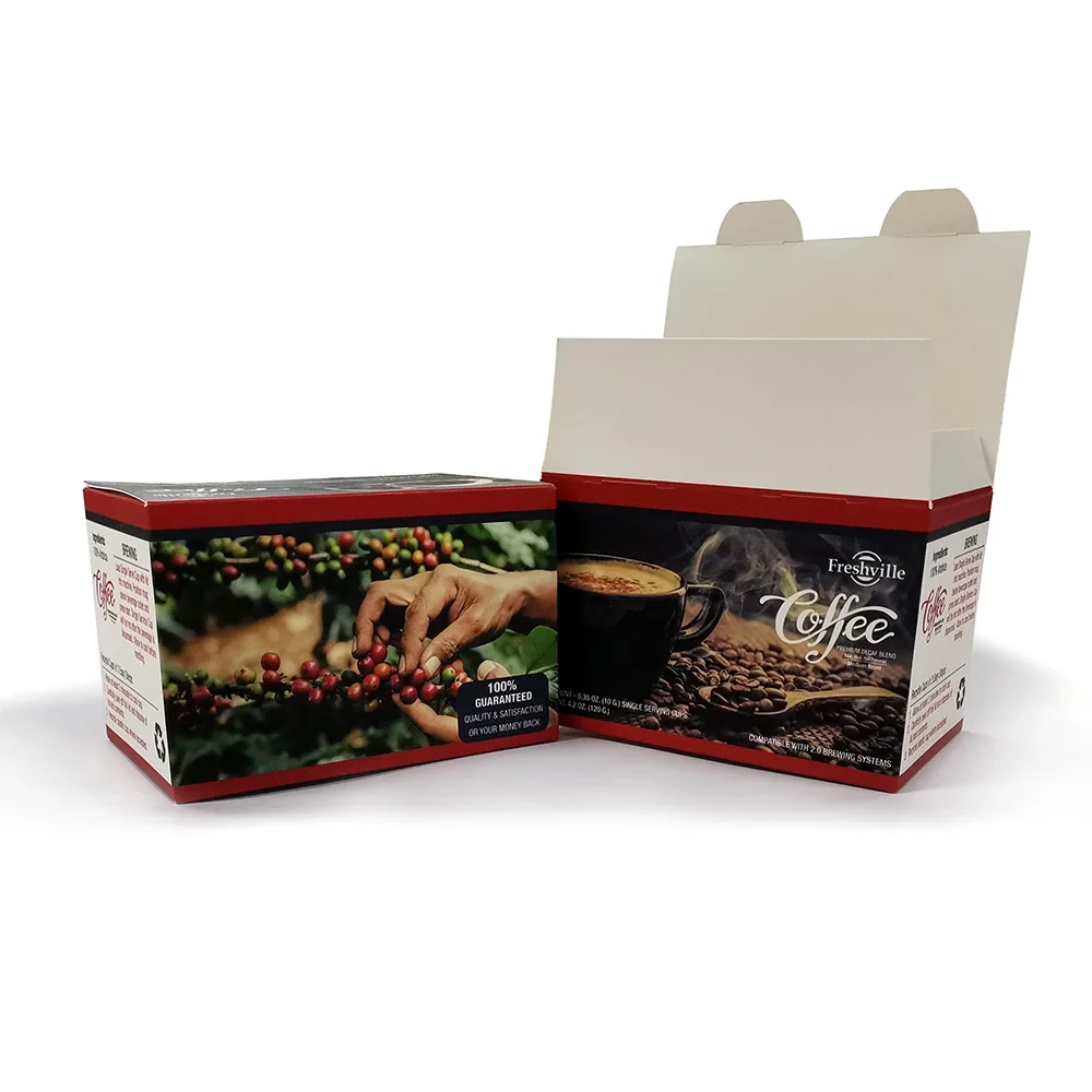 Одноразовые упаковочные коробки для капельного кофе