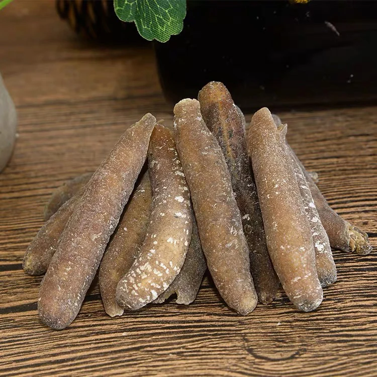 High Quality Round And Smooth Tube Sand Cucumber Dried Sea Cucumber From Australia