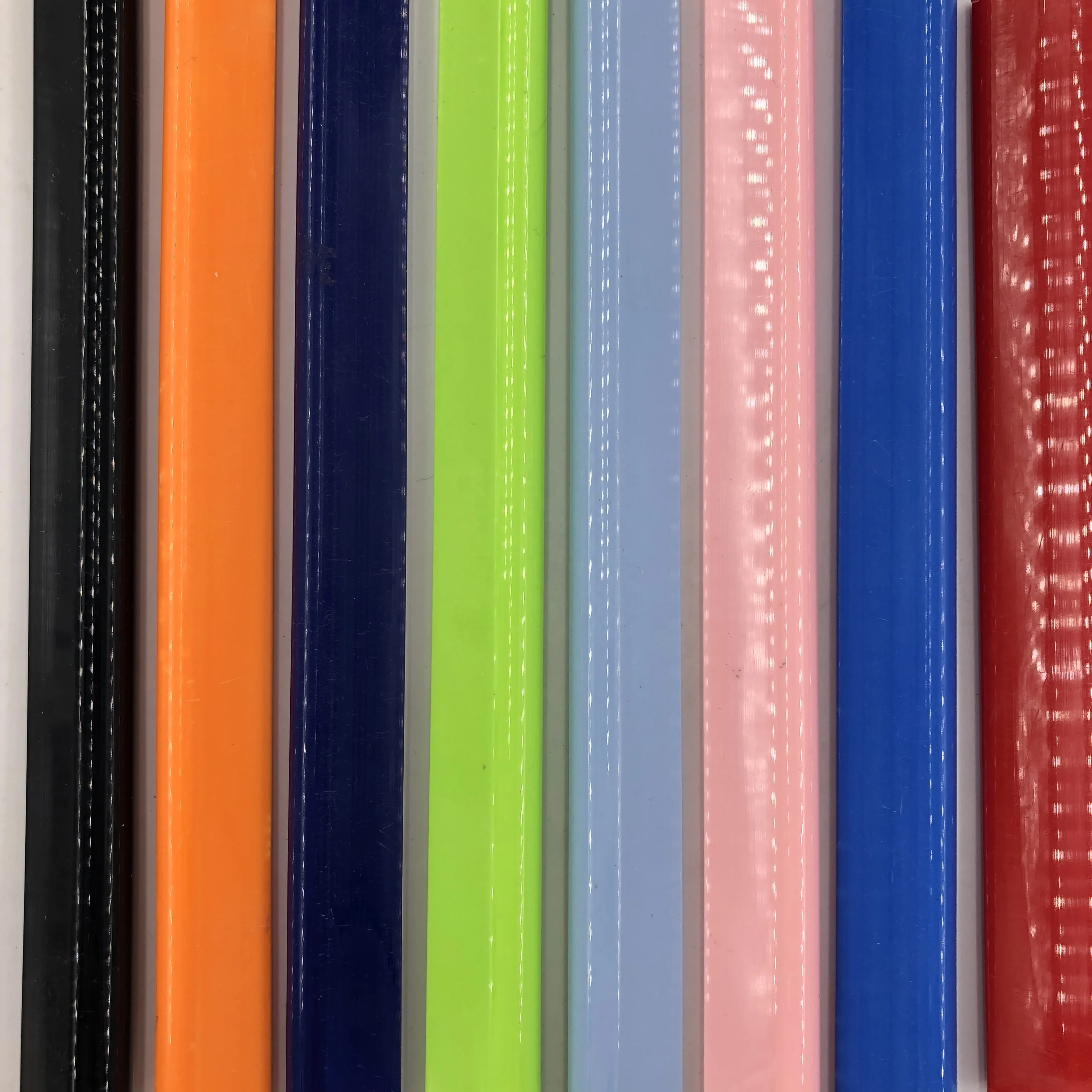 Plastic Pvc Picture Frame Moulding Photo Frame Moulding Low Price PVC Strips for Frames PVC Rods