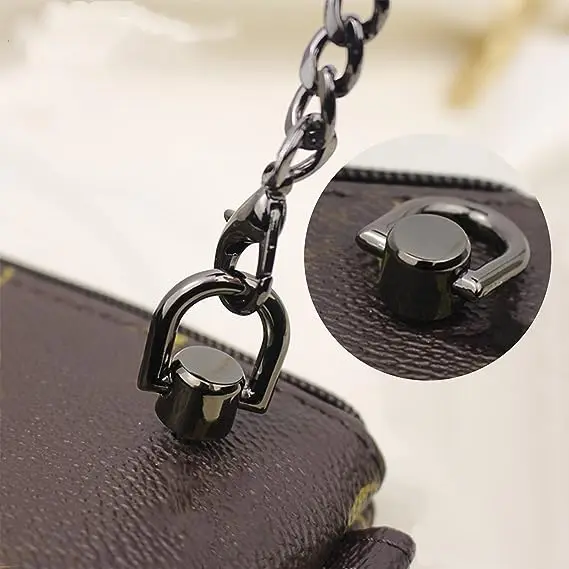 D-shaped Ring Bag Handles Chain Hook Bag Side Clip Screw Nail Rivet Handbag Strap Connector Clasp Buckle