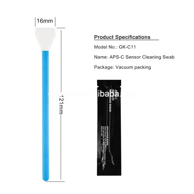 
APS-C sensor lens microfiber cleaning swab for full-frame camera sensor 